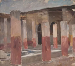Pompeii by Jan Ciaglinski Oil Painting