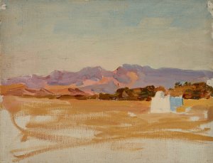 Sahara by Jan Ciaglinski Oil Painting
