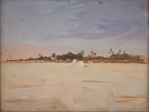 Sahara Oil painting by Jan Ciaglinski