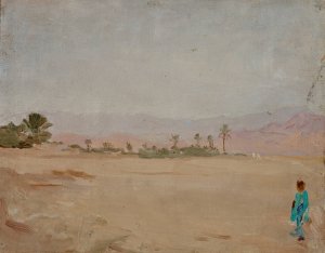 Sahara by Jan Ciaglinski Oil Painting