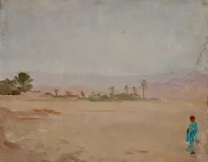 Sahara by Jan Ciaglinski Oil Painting