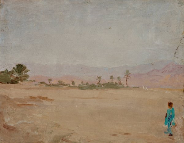 Sahara  by Jan Ciaglinski - Hand-Painted Oil Painting Reproduction