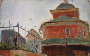 Smolensk, tomb of Gogolinski by Jan Ciaglinski Oil Painting