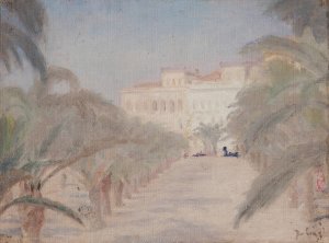 Spain by Jan Ciaglinski Oil Painting