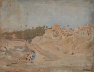 Spain by Jan Ciaglinski Oil Painting