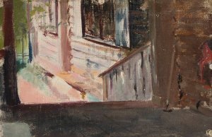Starozylowska. Study from the northern side by Jan Ciaglinski Oil Painting