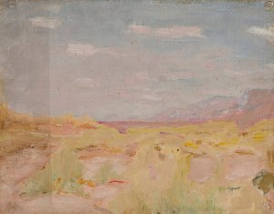 Steppe by Jan Ciaglinski Oil Painting