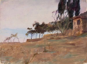 Study. From the journey to Constantinople by Jan Ciaglinski Oil Painting