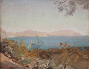 Sudak 3 by Jan Ciaglinski Oil Painting