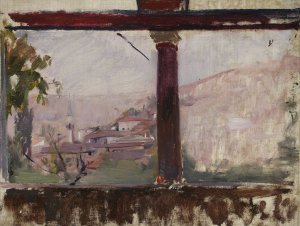 Summer house of Maria Potocka in Bakhchisaray. From the journey to Crimea by Jan Ciaglinski Oil Painting