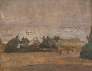 Tunis by Jan Ciaglinski Oil Painting