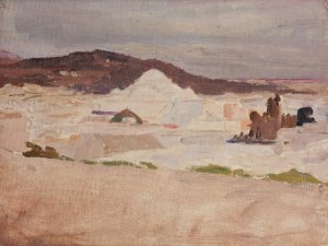 Tunis by Jan Ciaglinski Oil Painting