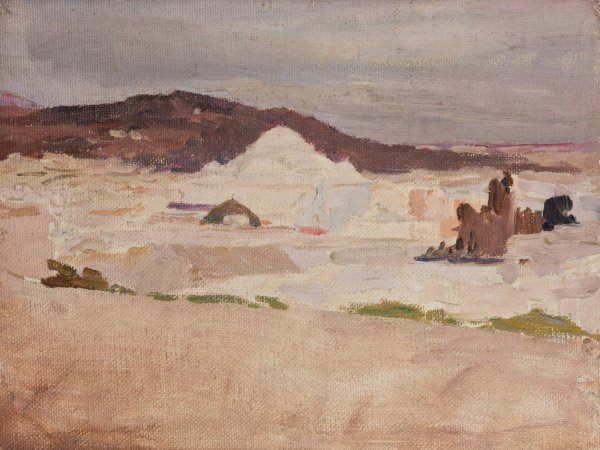 Tunis  by Jan Ciaglinski - Hand-Painted Oil Painting Reproduction