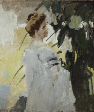 White palette by Jan Ciaglinski Oil Painting