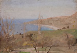 Yalta by Jan Ciaglinski Oil Painting