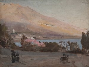 Yalta by Jan Ciaglinski Oil Painting