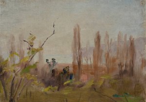 Yalta by Jan Ciaglinski Oil Painting
