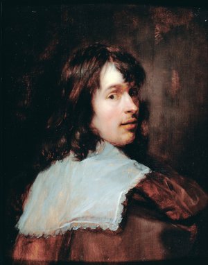 Self-portrait by Jan Cossiers Oil Painting