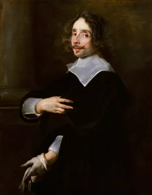 Young Man Oil painting by Jan Cossiers