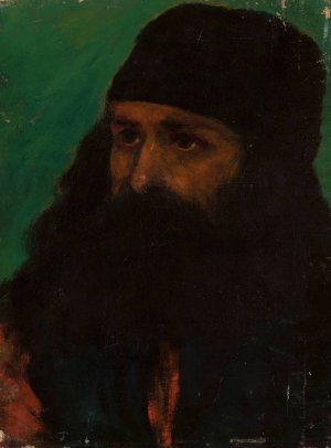 Gypsy Man by Jan Czeslaw Moniuszko Oil Painting