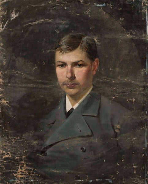 Main Product Photo of Portrait of Ignacy Wroblewski  Painting by Jan Czeslaw Moniuszko