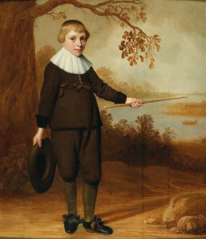 Portrait Of A Boy by Jan Daemen Cool Oil Painting