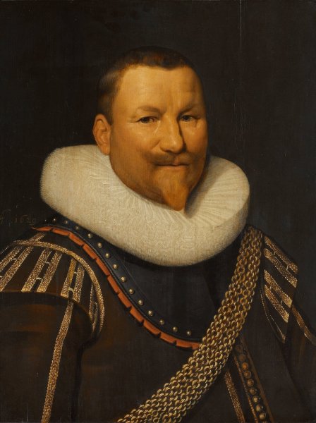 Main Product Photo of Portrait of Pieter Pietersz Hein  Painting by Jan Daemen Cool