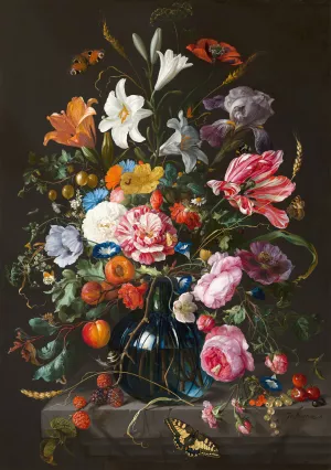 Vase of Flowers by Jan Davidsz De Heem Oil Painting