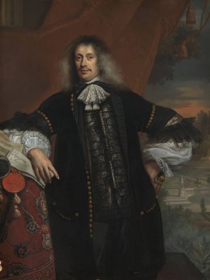 Hieronymus van Beverningk by Jan De Baen Oil Painting