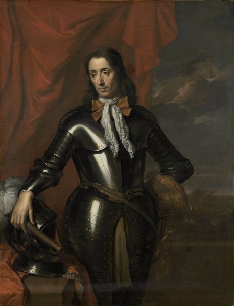 Isaac de l'Ostal de Saint-Martin  by Jan De Baen - Hand-Painted Oil Painting Reproduction