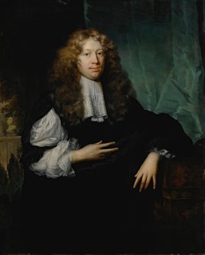 Portrait of a gentleman by Jan De Baen Oil Painting