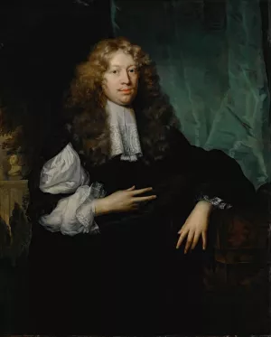 Portrait of a gentleman by Jan De Baen Oil Painting