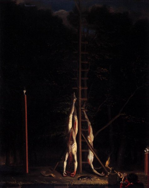 Main Product Photo of The Corpses of the De Witt Brothers Painting by Jan De Baen