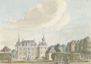 Het Huis Rooderloo bij Ruurlo by Jan De Beijer Oil Painting