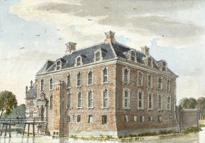 Het Huis te Baek by Jan De Beijer Oil Painting