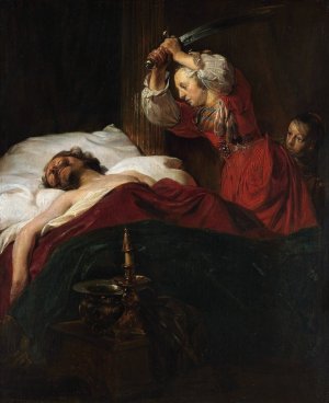 Judith and Holofernes by Jan De Bray Oil Painting