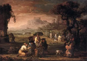 Grape Harvest painting by Jan De Momper