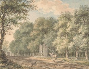 Op de Amstelveense Weg by Jan Evert Grave Oil Painting
