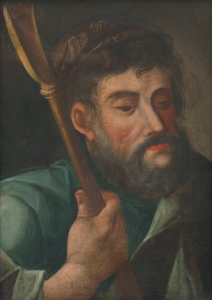 Saint John by Jan Fignowski Oil Painting