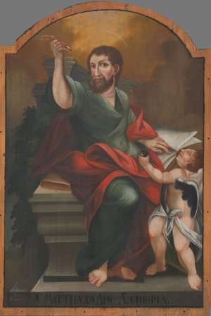 Saint Matthew by Jan Fignowski Oil Painting