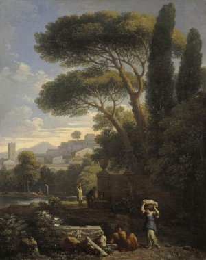 Landscape with a Fountain