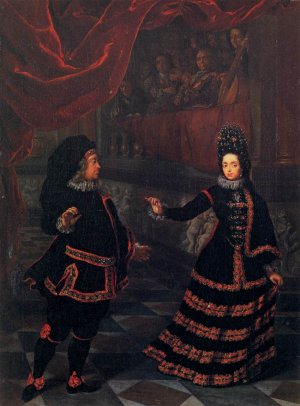 Electress Palatine Dancing with Her Husband