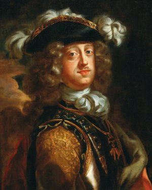 Portrait Of Johann Wilhelm, Elector Of The Palatinate by Jan Frans Van Douven Oil Painting