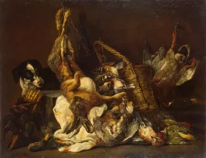 Dead Game by Jan Fyt - Oil Painting Reproduction