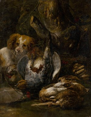 Hunting Still Life by Jan Fyt Oil Painting