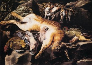 Still-Life with Hare and Game-Birds