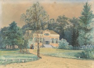 Buitenplaats 't Kleine Loo by Jan Gerard Smits Oil Painting