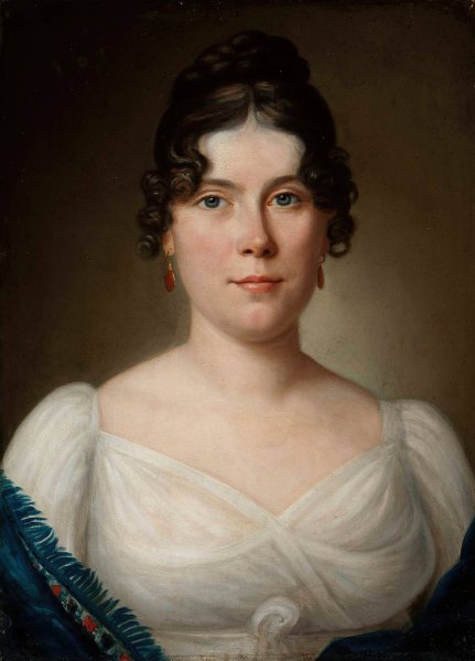 Main Product Photo of Portrait of Adelajda Lesznowska 1.v. Le Brun  Painting by Jan Gladysz