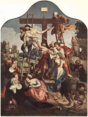 Lady Portrayed as Mary Magdalene by Jan Gossaert (Mabuse) Oil Painting