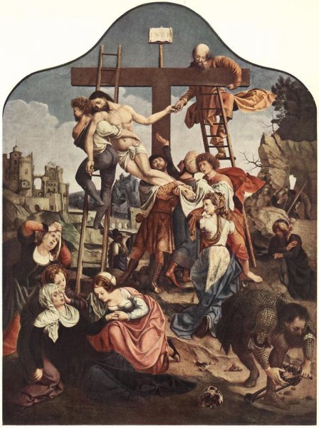 Main Product Photo of Lady Portrayed as Mary Magdalene Painting by Jan Gossaert (Mabuse)